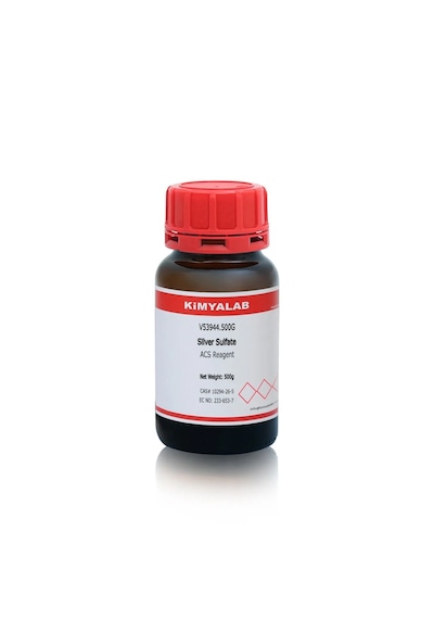 Kimyalab Gümüş Sülfat 500g - Silver Sulfate - Ag2so4