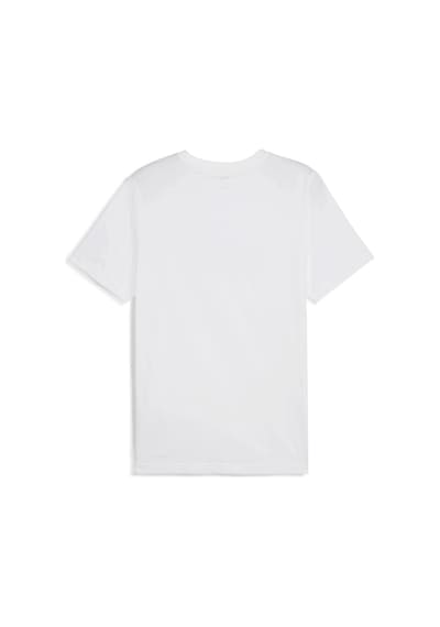 Puma Ess No. 1 Logo Tee Erkek Regular Fit Baskılı Beyaz T-shirt 68253202 Beyaz