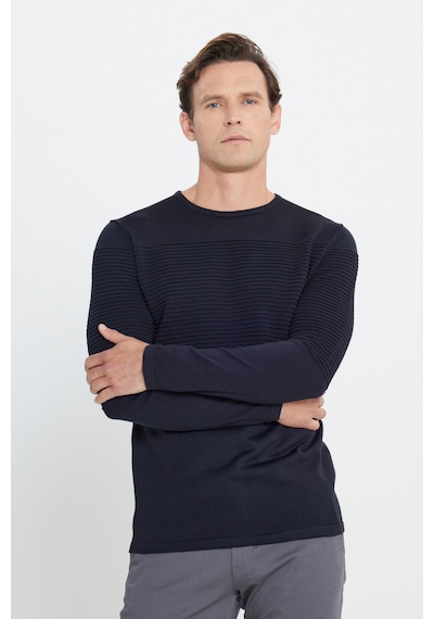 AC&Co / Altınyıldız Classics Erkek Lacivert Standart Fit Tüylenme Yapmayan Bisiklet Yaka Triko Kazak 4A4921100065LACXXL Lacivert AC&Co / Altınyıldız Classics Erkek Lacivert Standart Fit Tüylenme Yapmayan Bisiklet Yaka Triko Kazak 4A4921100065LACXXL Lacivert