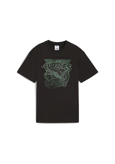 Puma Puma X Tmnt Graphic Tee Çocuk T-shırt 63008401 SIYAH