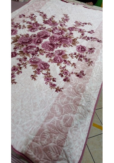 Aksu Vizon 155X215Cm Tek Kişilik Genç Çocuk Kelebek Battaniye