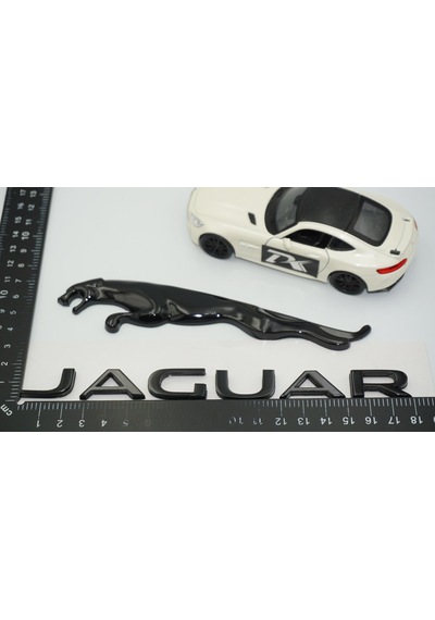Dk Tuning Jaguar Panter Siyah Abs Bagaj Yazı Logo Oem Ürün