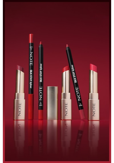 Note Cosmetique Iconic Sheer Lipstick Nemlendirici Parlak Ruj 211 Fearless - Kırmızı