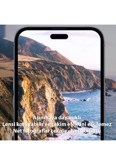 Ally Apple Uyumlu iPhone 15-15 Plus Full Tempered Kamera Lens Koruma Camı