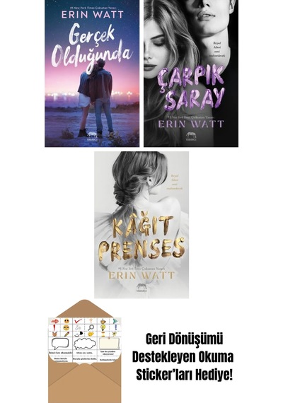 Çatlak Krallık Royal Serisi 6. Kitap + Düşmüş Vâris Royal Serisi 5. Kitap + Çarpık Saray Royal Serisi 3. Kitap