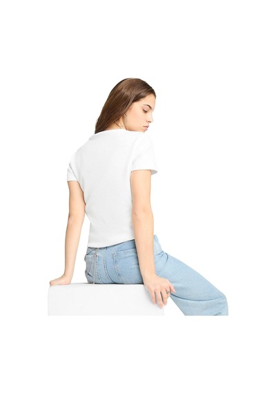 Puma Her Tee Kadın T-shirt - 685053-9613 Beyaz