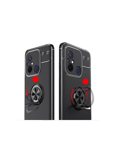 Xiaomi Redmi 12c Kılıf Zore Ravel Silikon Kapak Mavi