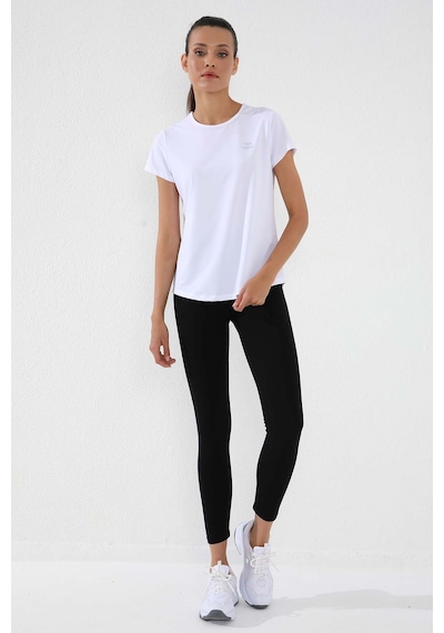 Tommy Life Beyaz Basic Kısa Kol Standart Kalıp O Yaka Kadın T-shirt - 97144 Beyaz