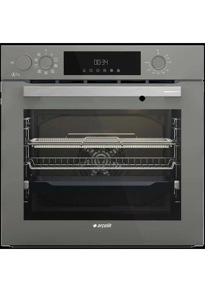 Arçelik AFC 361 G Fibona - ADE 606-2 G - OCD T 651 EG Gri Cam Ankastre Set