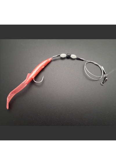 Levrek Lüfer Avcısı Çelik Telli Silikon Balık 8,5 Cm