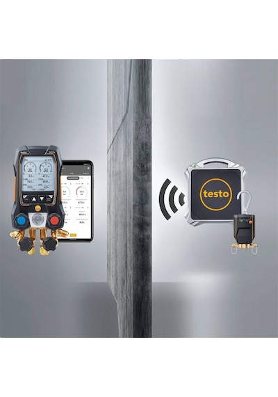 Testo 560I Set Dijital Gaz Dolum Terazisi Ve Akıllı Valf