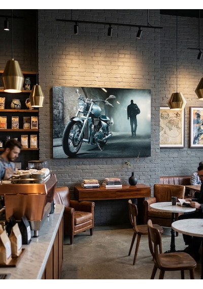 Tablo 60x90 Cm Büyük Boy Kafe Ve Salon Hediyelik Duvar Aksesuarı 6. Model