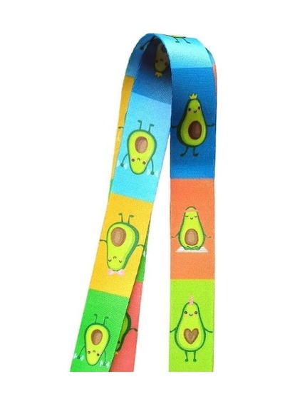 Avakado Kart Askı Ipi, Yaka Askı Ipi, Boyun Askı - 2 Cm