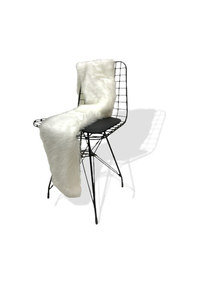 Zp Ymf Beyaz Uzun Tüylü, Beyaz Peluş Kumaş 100x150cm Tekstil, Ev Tekstili Beyaz Beyaz