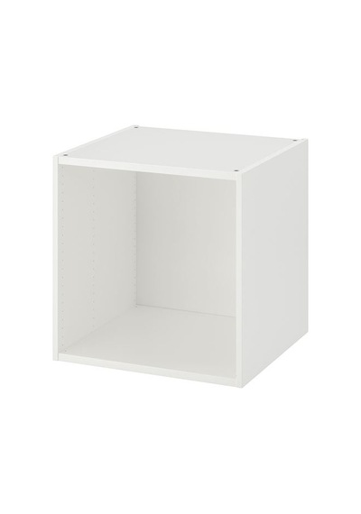 Ikea Platsa Gardırop İskeleti, Beyaz, 60x55x60 Cm