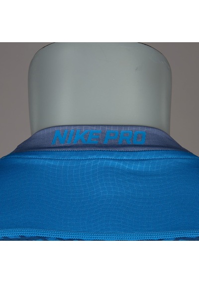 Nike Pro Hypercool Fitted Mavi - Nike Mavi Tişört Body
