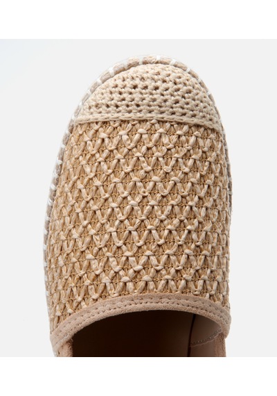 Hotiç Kadın Süet Bej Hasır Detaylı Espadril 01ayy306130a310 Bej