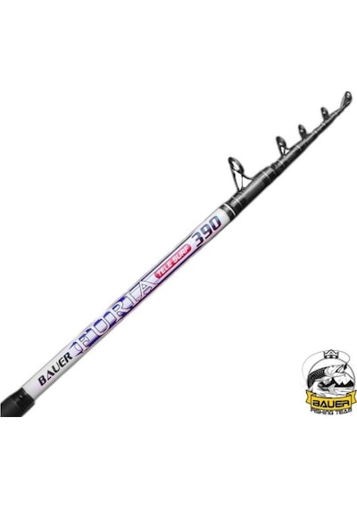 Bauer Furia Teleskopik 390 CM 100-200 Gr Surf Olta Kamışı