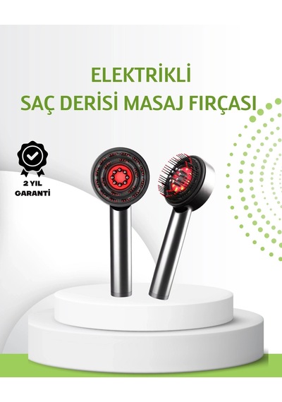 Ceylan Adam Şarjlı Saç Derisi Masaj Cihazı Kırmızı Işık Ve 3d Tarak Dişli