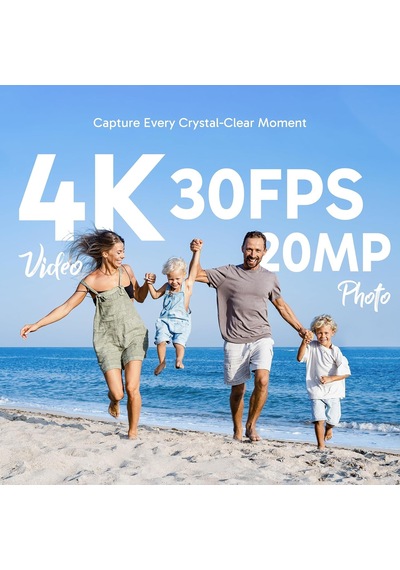 Brave 4 4k 20mp Wifi Aksiyon Kamerası Ultra Hd With Eıs 30m Underwater Su Geçirmez - Uzaktan Kumandalı - 5x Zoom Diğer