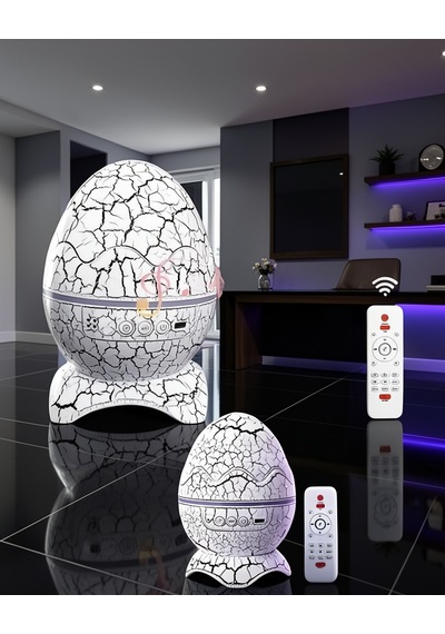 Gece Lambası Dinozor Yumurtası Projektör Uuczzzyumurtaişıkkk3 Çok Renkli