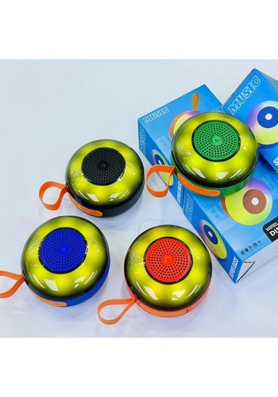 Çeşithane Toptan Su Geçirmez Mini Bluetooth Hoparlör - Rgb Led Işıklı, Tf Kart Yuvalı, Aux Girişli V