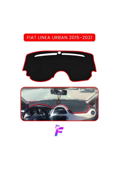 Fıat Linea Urban 2015-2021 Torpido Koruyucu Güneş Ve Yansımaya Karşı Kalkan Tam Koruma Tb39 Kırmızı