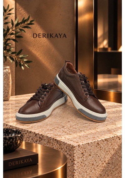 Derikaya Erkek Kahverengi Günlük Casual Ayakkabı