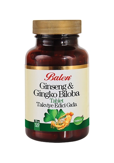 Ginseng Gingko Biloba Ginkgo 720 Mg 120 Tablet