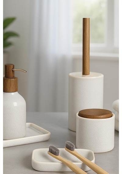 Elegance Banyo Seti 6 Parça Çok Renkli