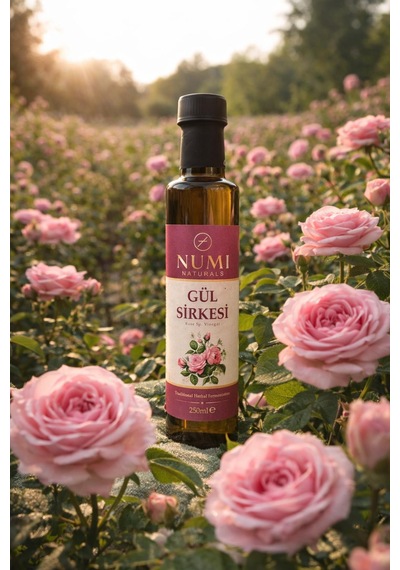 Gül Sirkesi Premium Doğal Fermantasyon 250ml