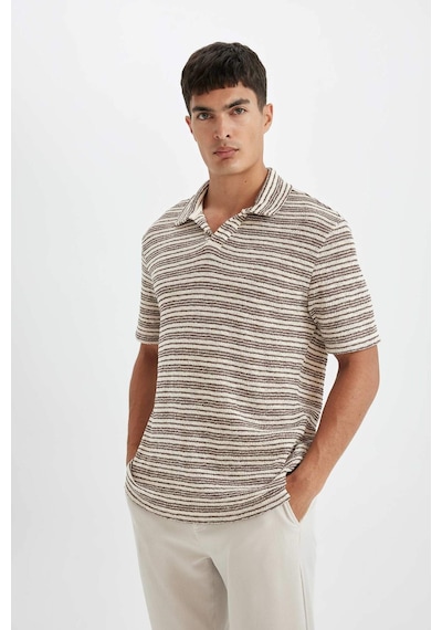DeFacto Regular Fit Kısa Kollu Triko Polo Tişört D4818AX24SMBN319