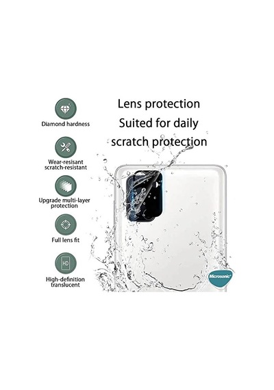 M52 Kamera Lens Koruma Camı V2 Siyah Genel