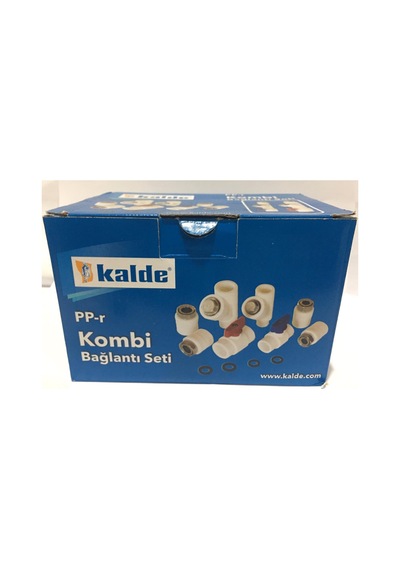Kalde Kombi Montaj Seti Pp10'lu Bağlantı Krom