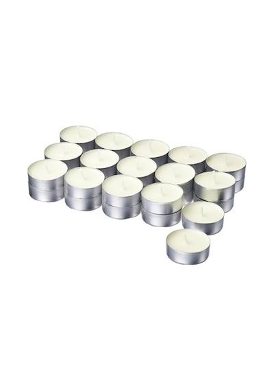 Ikea Lotsfågel Kokulu Tealight Mum, Bej, 3.5 Saat
