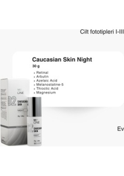 Meline Caucasian Skin Night 30 Gr