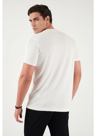 Buratti Erkek T Shirt 5904063 Ekru Ekru