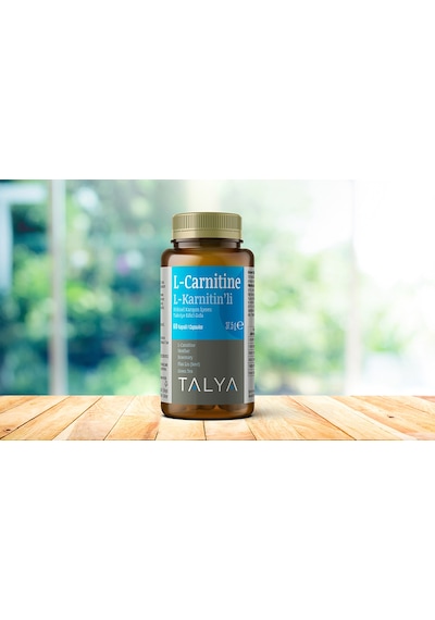 Talya L-Carnitine L-Karnitinli Bitkisel Karışım İçeren Takviye Edici Gıda 60 Kapsül﻿﻿