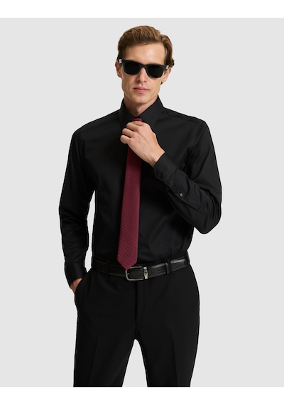 Pierre Cardin Erkek Siyah Gömlek Basic 50328765-vr046