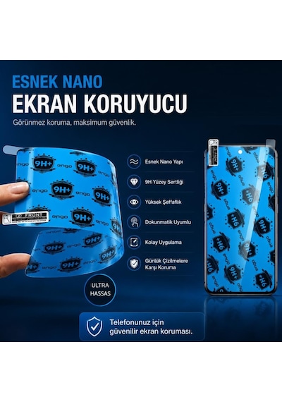 Motorola Edge 70 Ekran Koruyucu 9h Nano Parlak 6.67 İnç