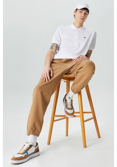 Lacoste Men's Classic Fit Polo T-shirt Erkek Polo Yaka Tişört Beyaz