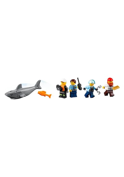 LEGO City 60308 Seaside Police And Fire Mission 297 Parça
