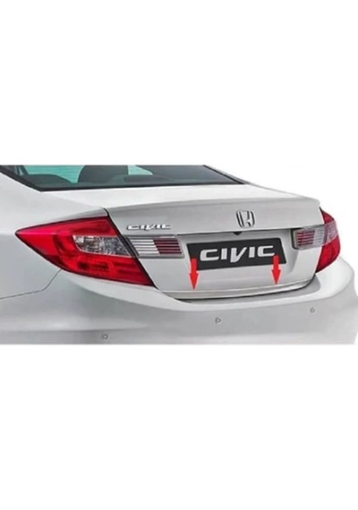 Honda Civic Krom Bagaj Alt Çıtası 2012 - 2016 Arası