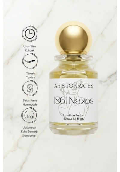 1861 Naxos Unisex Extrait De Parfüm 50 Ml Vanilyalı, Baharatlı Lavanta, Bergamot, Limon, Tarçın Aromatik - Odunsu