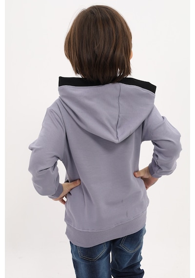 Toontoy Kids Toontoy Erkek Çocuk Relax Fit Kapüşonlu Cepli Baskılı Sweatshirt - 2 İplik Koyu Gri Toontoy Kids Toontoy Erkek Çocuk Relax Fit Kapüşonlu Cepli Baskılı Sweatshirt - 2 İplik Koyu Gri