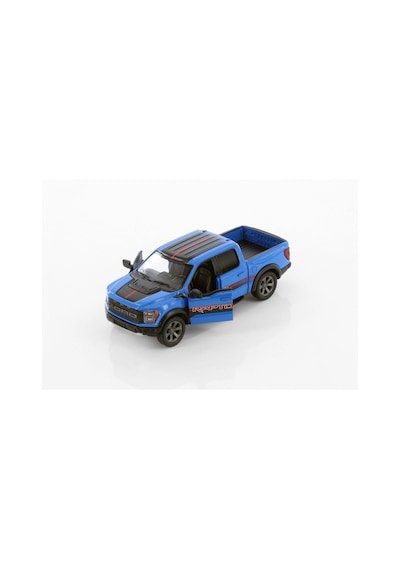 Kinsmart 2022 Ford F-150 Raptor Pickup Truck Livery Edition Mavi