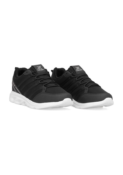 Elit Asprt4138 Erkek Klasik Sneaker Siyah - Beyaz Siyah - Beyaz