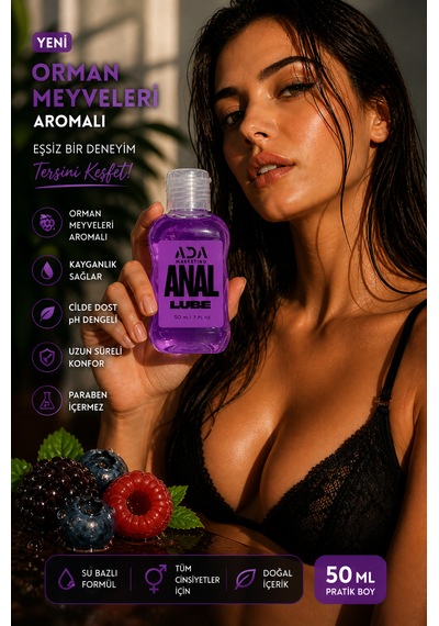 Ada Marketing 50 Ml Orman Meyveli Anal Kayganlaştırıcı Jel Özel Seri