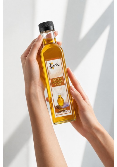 Soğuk Sıkım Keten Tohumu Yağı 250 Ml - Bitkisel Keten Tohumu Yağı - 917228163 Diğer