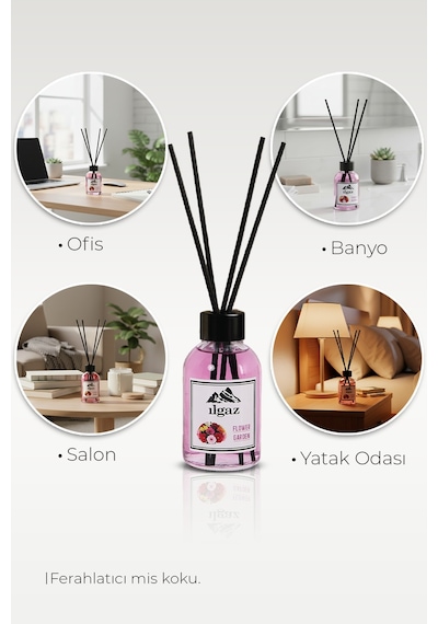 Ilgaz Oda Kokusu Bambu Çubuklu Çiçek Bahçesi 110 ML Ilgaz Oda Kokusu Bambu Çubuklu Çiçek Bahçesi 110 ML